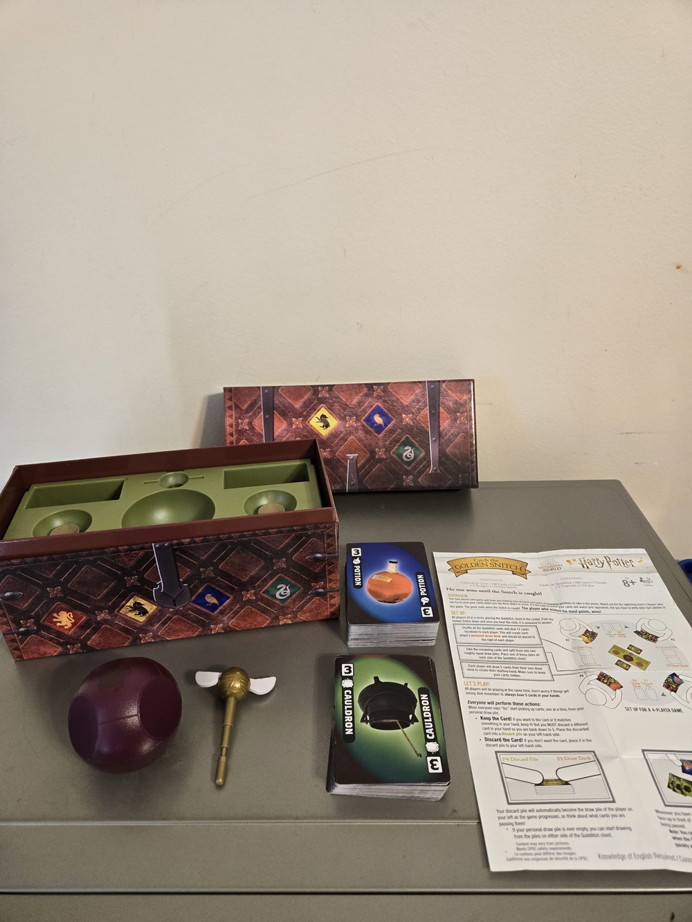 Harry Potter Catch the Golden Snitch Board Game